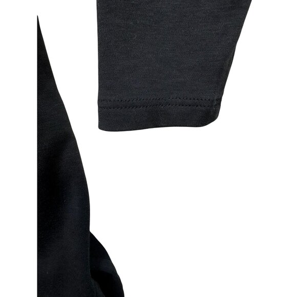 J. Jill Simply Supima Crew-Neck Tunic Black M Petite 100% Supima Cotton - Picture 7 of 9